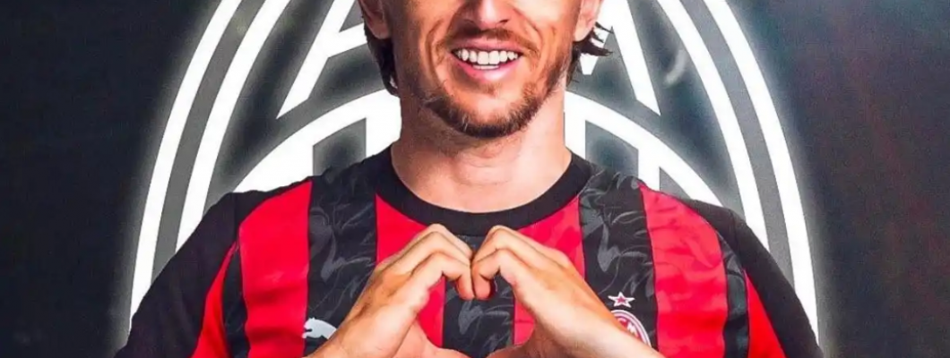 Modrić ha completato le visite mediche e firmato a Milano