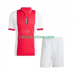 Maglia AFC Ajax Anniversary Gara Home Completo Bambino 2-13 Anni 2024-2025 MC
