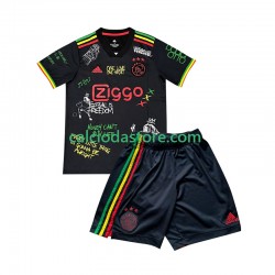 Maglia AFC Ajax Special Bob Marley Gara Home Completo Bambino 2-13 Anni 2025-2026 MC