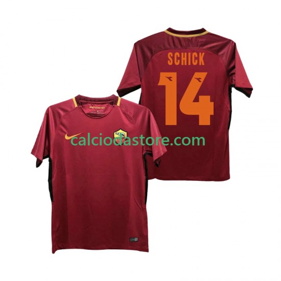 Maglia AS Roma SCHICK 14 2017-2018 Retro Gara Home Uomo MC Maglia AS Roma SCHICK 14 2017-2018 Retro Gara Home Uomo MC