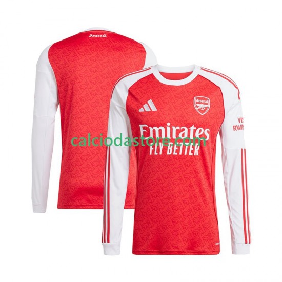 Maglia Arsenal Gara Home Uomo 2025-2026 ML Maglia Arsenal Gara Home Uomo 2025-2026 ML