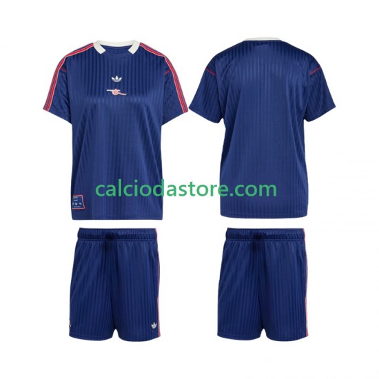 Maglia Arsenal Icon Gara Home Completo Bambino 2-13 Anni 2025-2026 MC Maglia Arsenal Icon Gara Home Completo Bambino 2-13 Anni 2025-2026 MC