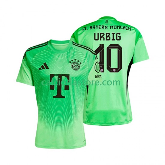 Maglia Portiere FC Bayern München Jonas Urbig 40 Gara Home Uomo 2025-2026 MC Maglia Portiere FC Bayern München Jonas Urbig 40 Gara Home Uomo 2025-2026 MC