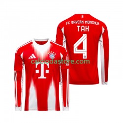 Maglia FC Bayern München Jonathan Tah 4 Gara Home Uomo 2025-2026 ML