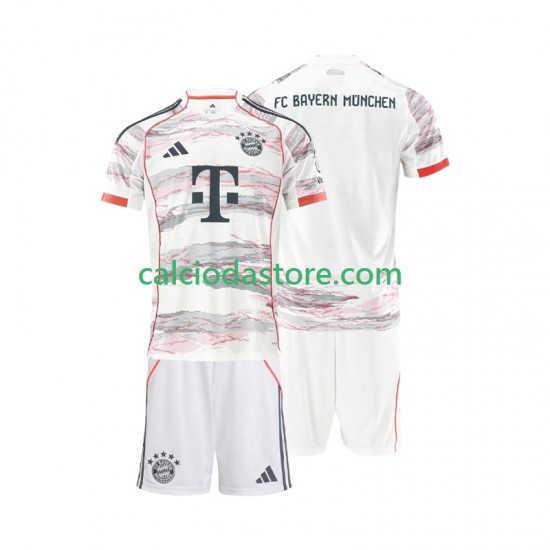 Maglia FC Bayern München Gara Away Completo Bambino 2-13 Anni 2025-2026 MC Maglia FC Bayern München Gara Away Completo Bambino 2-13 Anni 2025-2026 MC