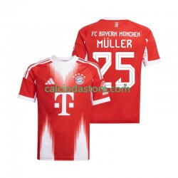 Maglia FC Bayern München Thomas Muller 25 Gara Home Uomo 2025-2026 MC