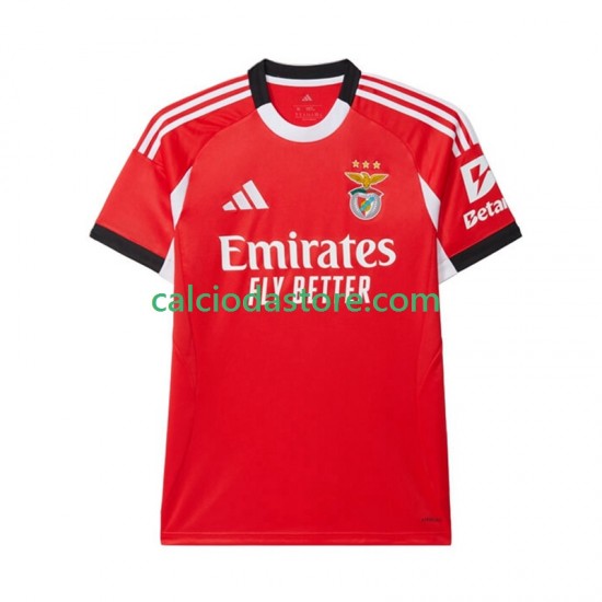 Maglia Benfica Gara Home Uomo 2025-2026 MC Maglia Benfica Gara Home Uomo 2025-2026 MC