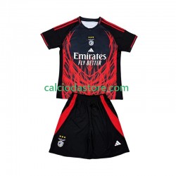 Maglia Benfica Special Gara Home Completo Bambino 2-13 Anni 2025-2026 MC
