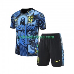 Brasile JESUS Football Shirts Gara Home Completo Bambino 2-13 Anni 2024-2025 MC