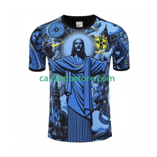 Maglia Brasile Jesus Gara Home Uomo 2024-2025 MC Maglia Brasile Jesus Gara Home Uomo 2024-2025 MC