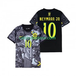 Maglia Brasile Neymar JR 10 Cheist the Redeemer Gara Home Uomo 2024 MC