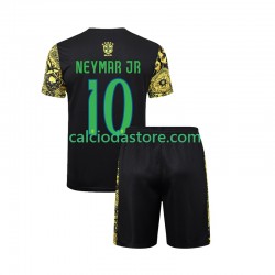 Maglia Brasile Neymar JR 10 Jesus Gara Home Completo Bambino 2-13 Anni 2024 MC