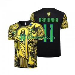Maglia Brasile RAPHINHA 11 Jesus Gara Home Uomo 2024 MC