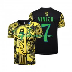 Maglia Brasile Vinicius Junior 7 Jesus Gara Home Uomo 2024 MC