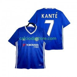 Maglia Chelsea KANTE 7 2016-2017 Retro Gara Home Uomo MC