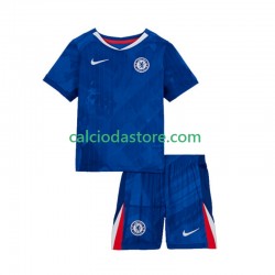 Maglia Chelsea Gara Home Completo Bambino 2-13 Anni 2025-2026 MC