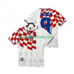 Maglia Croazia BSUKER 9 Retro Gara Home Uomo 1998 MC