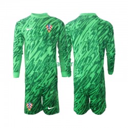 Maglia Portiere Croazia Gara Away Completo Bambino 2-13 Anni 2024 ML