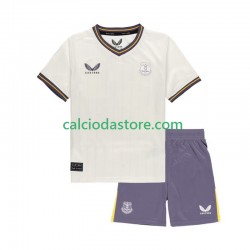Maglia Everton Gara Terza Completo Bambino 2-13 Anni 2024-2025 MC