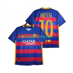 Maglia FC Barcelona Lionel Messi 10 2015-2016 Retro Gara Home Uomo MC