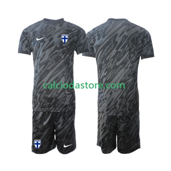 Maglia Portiere Finlandia Gara Home Completo Bambino 2-13 Anni 2024 MC Maglia Portiere Finlandia Gara Home Completo Bambino 2-13 Anni 2024 MC