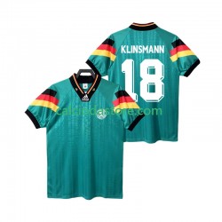 Maglia Germania KLINSMANN 18 1992 Retro Gara Away Uomo MC