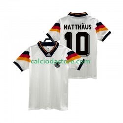 Maglia Germania MATTHAUS 10 1992 Retro Gara Home Uomo MC