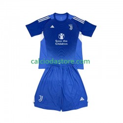 Maglia Portiere Juventus Gara Home Completo Bambino 2-13 Anni 2025-2026 MC