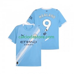 Maglia Manchester City Erling Haaland 9 Gara Home Uomo 2025-2026 MC