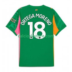 Maglia Portiere Manchester City ORTEGA MORENO 18 Gara Home Uomo 2025-2026 MC