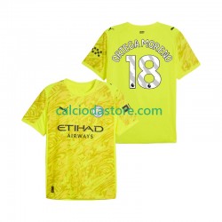 Maglia Portiere Manchester City ORTEGA MORENO 18 Gara Terza Uomo 2025-2026 MC