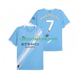 Maglia Manchester City Omar Marmoush 7 Gara Home Uomo 2025-2026 MC