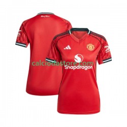 Maglia Manchester United Gara Home Donna 2025-2026 MC