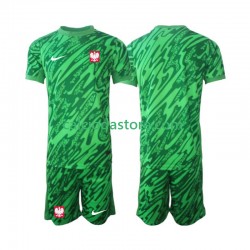 Maglia Portiere Polonia Gara Terza Completo Bambino 2-13 Anni 2024 MC