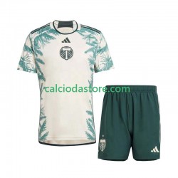 Maglia Portland Timbers Gara Away Completo Bambino 2-13 Anni 2024 MC