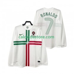 Maglia Portogallo Cristiano Ronaldo 7 2012 Retro Gara Away Uomo ML
