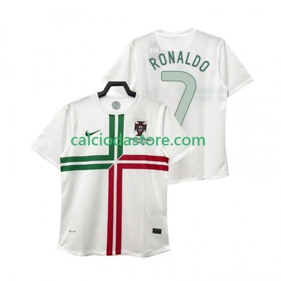 Maglia Portogallo Cristiano Ronaldo 7 2012 Retro Gara Away Uomo MC Maglia Portogallo Cristiano Ronaldo 7 2012 Retro Gara Away Uomo MC