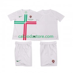 Maglia Portogallo 2012 Retro Gara Away Completo Bambino 2-13 Anni MC