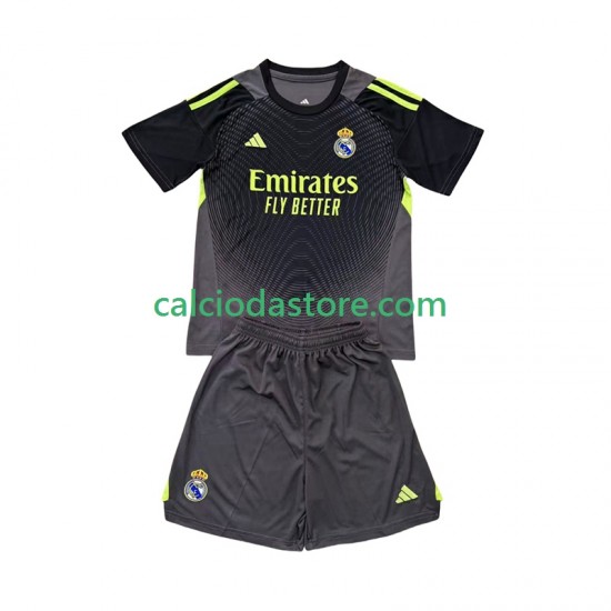 Maglia Portiere Real Madrid Gara Terza Completo Bambino 2-13 Anni 2025-2026 MC Maglia Portiere Real Madrid Gara Terza Completo Bambino 2-13 Anni 2025-2026 MC