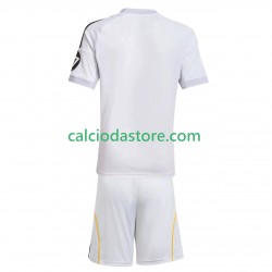 Maglia Real Madrid Gara Home Completo Bambino 2-13 Anni 2025-2026 MC
