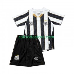 Maglia Santos FC Gara Away Completo Bambino 2-13 Anni 2025-2026 MC