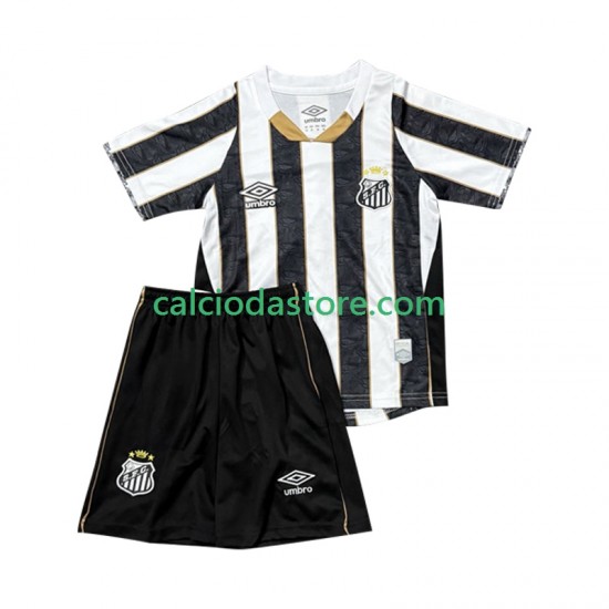 Maglia Santos FC Gara Away Completo Bambino 2-13 Anni 2025-2026 MC Maglia Santos FC Gara Away Completo Bambino 2-13 Anni 2025-2026 MC