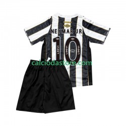 Maglia Santos FC Neymar JR 10 Gara Away Completo Bambino 2-13 Anni 2025-2026 MC