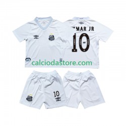 Maglia Santos FC Neymar JR 10 Gara Home Completo Bambino 2-13 Anni 2025-2026 MC