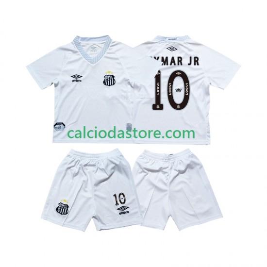 Maglia Santos FC Neymar JR 10 Gara Home Completo Bambino 2-13 Anni 2025-2026 MC Maglia Santos FC Neymar JR 10 Gara Home Completo Bambino 2-13 Anni 2025-2026 MC