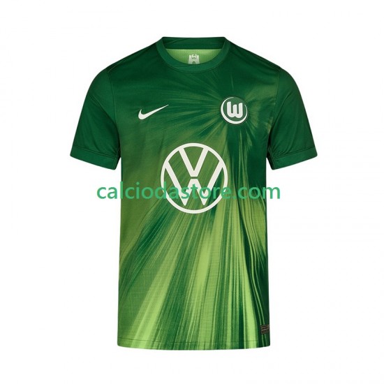Maglia VfL Wolfsburg Gara Home Uomo 2025-2026 MC Maglia VfL Wolfsburg Gara Home Uomo 2025-2026 MC