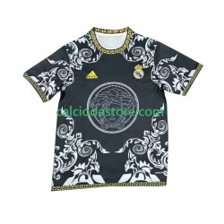 Maglia Real Madrid Versace Black Edition Gara Home Uomo 2024-2025 MC