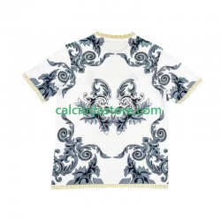 Maglia Real Madrid Versace White Edition Gara Home Uomo 2024-2025 MC