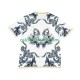 Maglia Real Madrid Versace White Edition Gara Home Uomo 2024-2025 MC