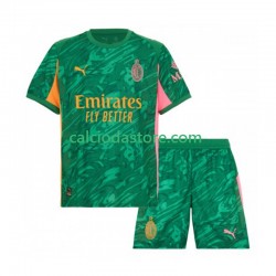 Maglia Portiere AC Milan Gara Away Completo Bambino 2-13 Anni 2025-2026 MC
